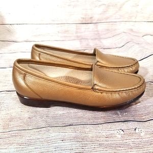 SAS Tripad Comfort Metallic Loafers 6.5 W